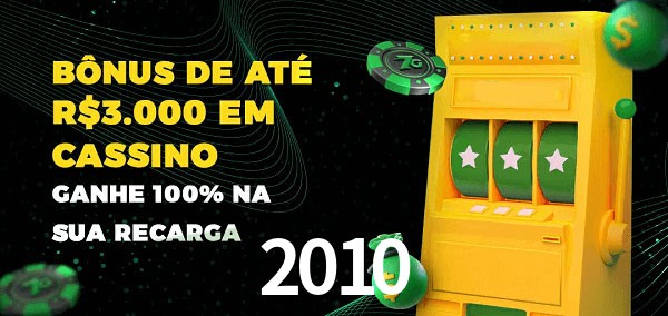2010 melhor bônus de depósito